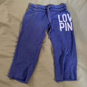 VS PINK Capri Sweatpants